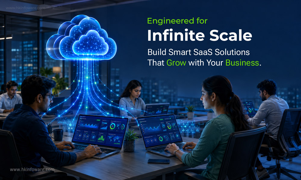SaaS Development Services by HK INFOWARE LTD.